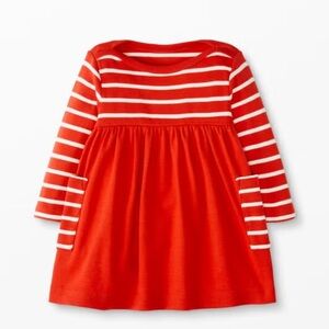 Hanna Andersson 100% cotton red dress